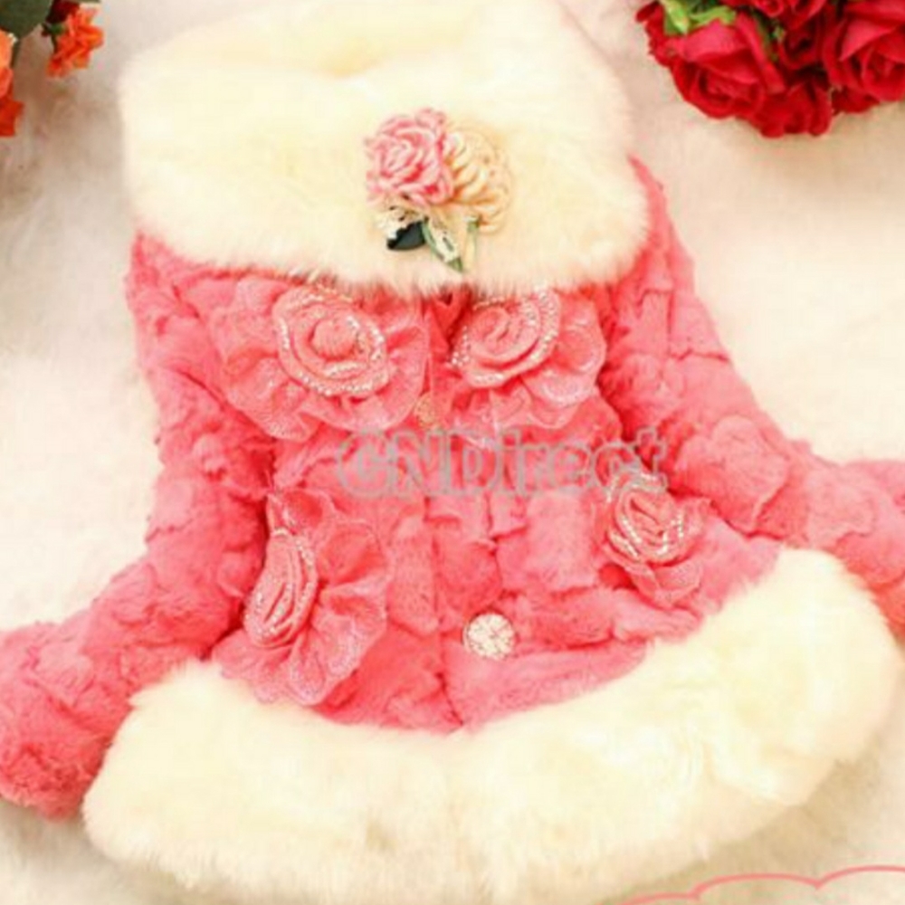 New girls pink jacket